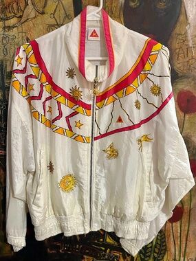 Vintage Le Coq Sportif 80/90s windbreaker Small
